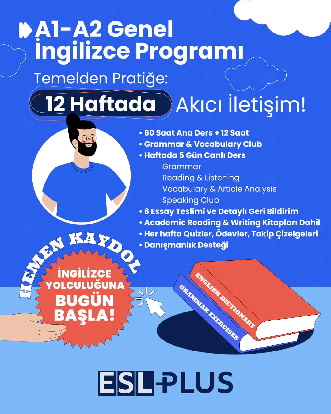 kurs içeriği bilgi postu