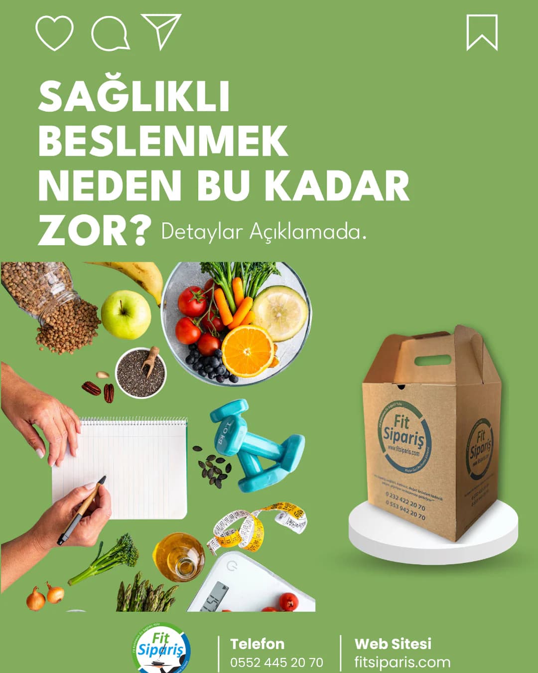 Sağlıklı beslenmek neden bu kadar zor? — problem gönderisi