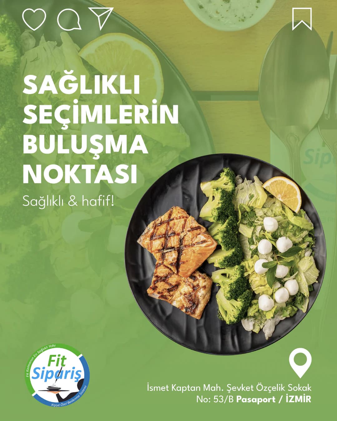 Fit Sipariş gönderisi — sağlıklı yaşam